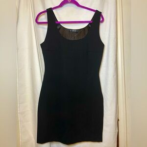 NWOT MNG Basics Black Body Con Sleeveless Tank Dress Size Medium